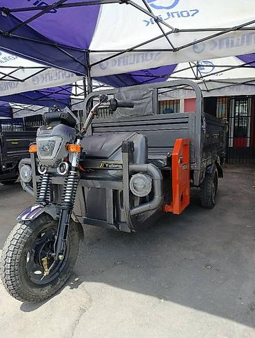 Мотоциклы: Грузовой трёхколёсный мотоцикл Yulong с электроприводом предназначен — 2