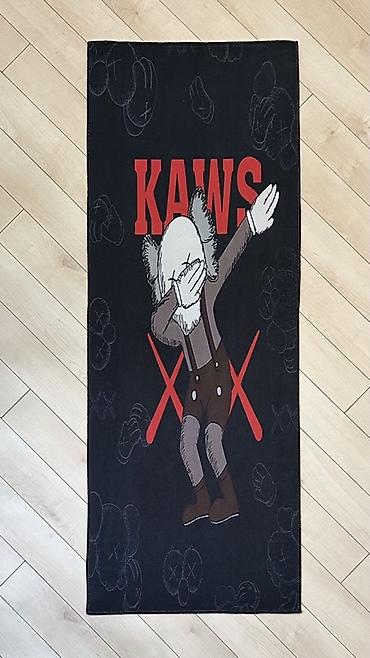 Ковры и паласы: Коврики с принтами в стиле KAWS Размер 60 см на 160 см - Дизайны — 3