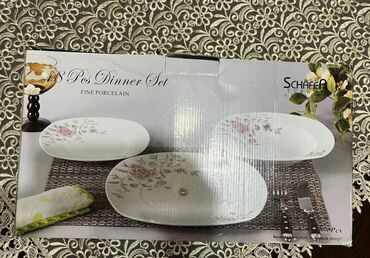 Qəhvə dəstləri və servizlər: Nahar dəsti, rəng - Ağ, Keramika, Schafer, 6 nəfərlik, Türkiyə