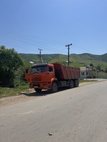 Аренда самосвала: Самосвал КАМАЗ 6x4 (оранжевый, серия «400») - Тип: тяжелый самосвал — 3