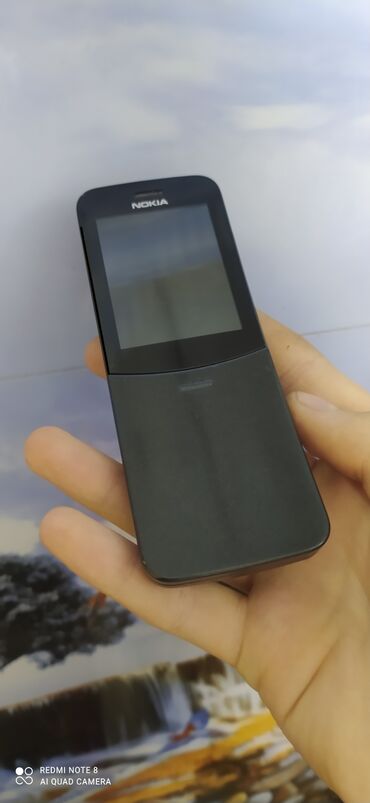 yevlax telefon: Nokia 8000 4G, 4 GB, rəng - Qara