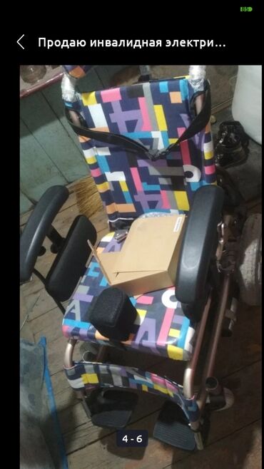 продаю мебель из поддонов: Продаю инвалидную коляску электрический новый вес до 200кг.для