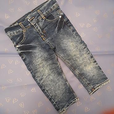 boyfriend şalvar: Uşaq üçün qışlıq jeans şalvar, 12 ay üçün, geyinilməyib - Brend — 1