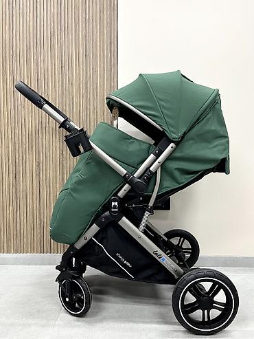 Детская прогулочная коляска Ining Baby Loli 364 (Green / Зеленый) — at lalafo.kg Детская прогулочная коляска Ining Baby Loli 364 (Green / Зеленый) —