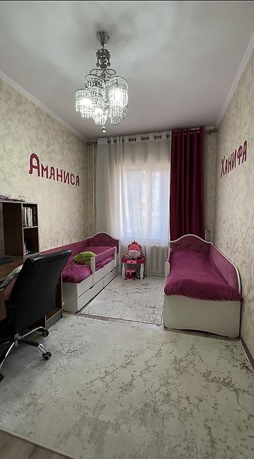 мкр аламедин 1: 3 бөлмө, 63 м², 105-серия, 1 кабат, Евро оңдоо — 7