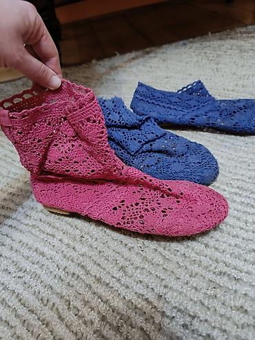 womax patike: Letnja obuća, sandale br.39, roze i plave letnje čizmice br. 40 — 1