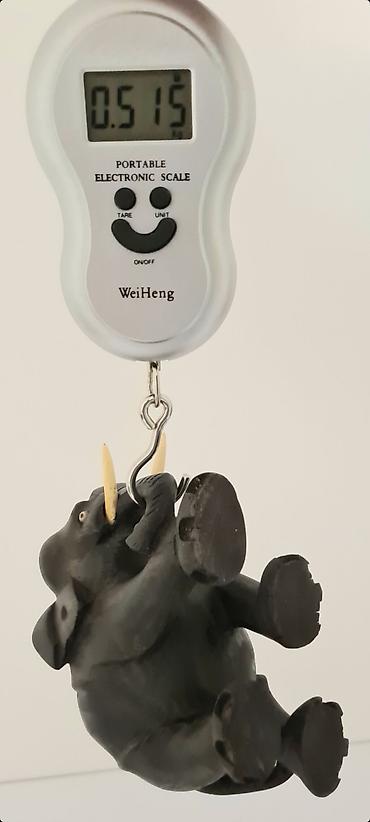 Figure: ▪︎ Na prodaju kolekcionarska, originalna, drvena statua slona. - Veoma — 8