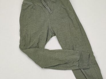 spodnie dresowe zielone: Спортивні штани, 8 р., 122/128, стан - Хороший