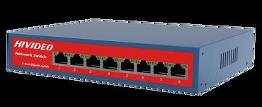 оборудование для ip телефонии ip atc настольные: POE коммутатор #HiVideo HI-B08B POE коммутатор HiVideo HI-B08B на 8+2