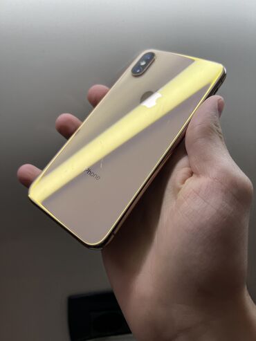 iphone 12 teze: IPhone Xs, 64 GB, Qızılı, Simsiz şarj