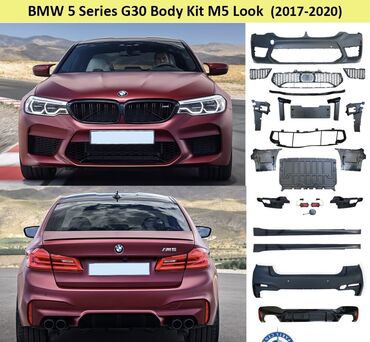 car bmw x5: Полный комплект обвеса для BMW 5 G30 в стиле M5, материал ABS пластик