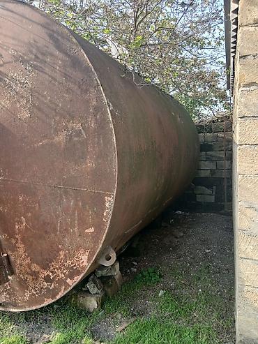 boyama seti: Böyük həcmli metal silindrik çən - Material: qalın divarlı polad — 2