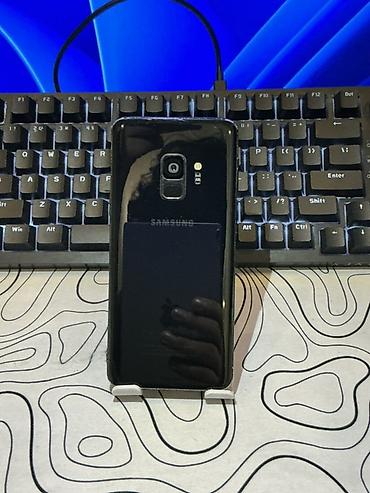 galaxy note: Samsung Galaxy S9, 64 GB, rəng - Qara, Barmaq izi — 1