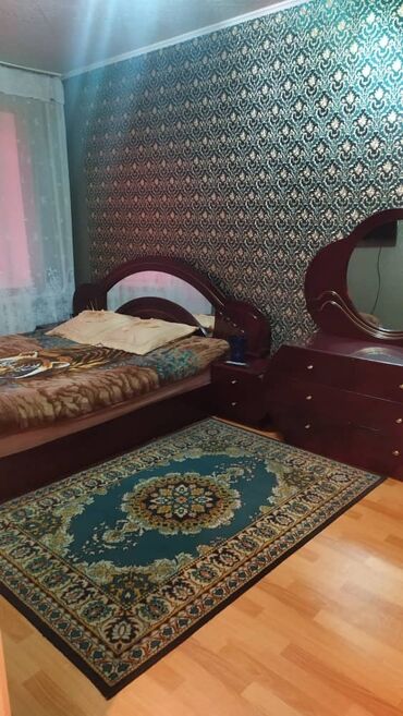 двухъярусные кровати железные: Спальный гарнитур, Двуспальная кровать, Дерево, цвет - Коричневый