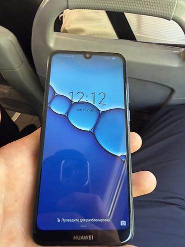 tab 10: Huawei Y6, Б/у, 32 ГБ, цвет - Синий — 1