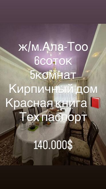 тынчтык конушу дом: Үй, 142 кв. м, 5 бөлмө, Кыймылсыз мүлк агенттиги, Косметикалык оңдоо