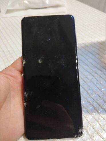 notebook samsung: Samsung Galaxy S20 Ultra, 128 GB, rəng - Qara, Qırıq, Sensor, Barmaq izi
