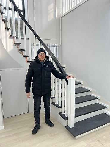 Обшивка лестниц: Сапатуу тепкичтерди жасайбыз шпондолгон фанер менен байланышыныздар! — 12