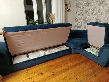 Divanlar: Künc divan, Açılan, Bazasız, Vеlur parça — 7