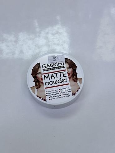 крем пудра: Компактная матирующая пудра Gabrini Professional Matte Powder - — 3