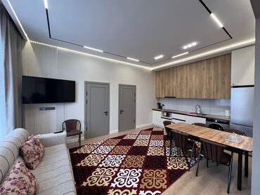 дом келечек: 56 м², 3 комнаты, Утепленный, Теплый пол, Балкон застеклен