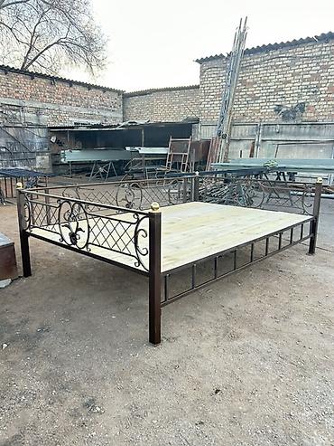 Тапчан 3 x 2 x 1 м, Металл