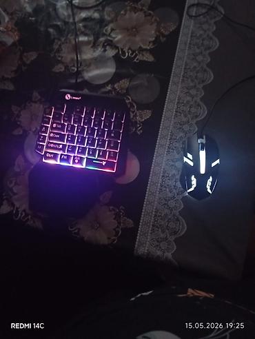 asus tuf dash: Oyun üçün USB klaviatura və siçan dəsti - Tərkib: soləlli mini oyun — 2
