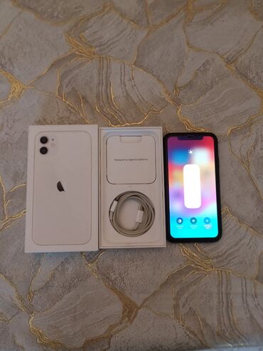 irshad telecom samsung a51 qiymeti: IPhone 11, 128 GB, Ağ, Zəmanət, Simsiz şarj, Face ID