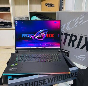 игровые компьютеры цена: Ноутбук, Asus, более 128 ГБ ОЗУ, Intel Core i9, Более 17.3 ", Новый, Игровой, память HDD + SSD