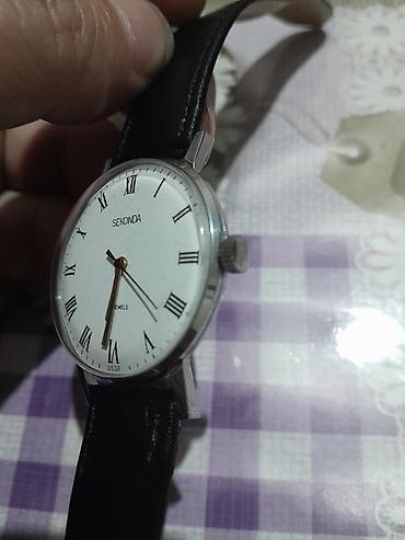 Антиквариат: Ультра тонкие часы ссср "Секонда" механика, новые, город ош — 8