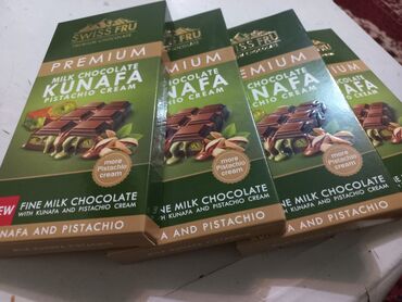 замороженные овощи: Дубайский шоколад 🍫 сатылат Египеттен келген шоколаддар 1 даанасы 700