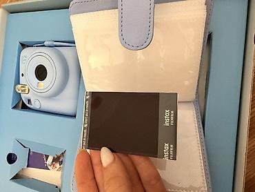 apple pencil pro: FUJIFILM Instax mini 12 – instant kamera dəstı (pastel mavi) Dəstin — 3