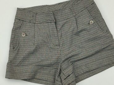 spodnie dzianinowe szare: Shorts, S (EU 36), condition - Good