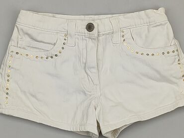 spódnico spodenki białe: Krótkie spodenki, Marks & Spencer, 9 lat, stan - Dobry