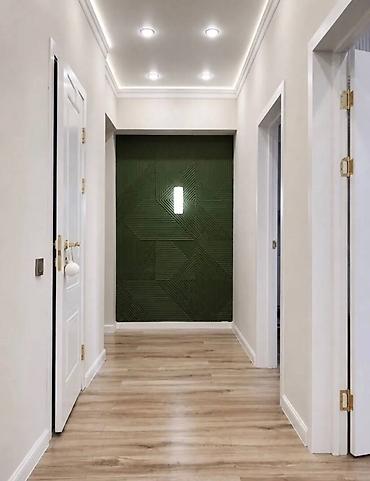 2 bedroom: 2 комнаты, 76 м², Асанбай мкр Элитка, 13 этаж, Дизайнерский ремонт — 6