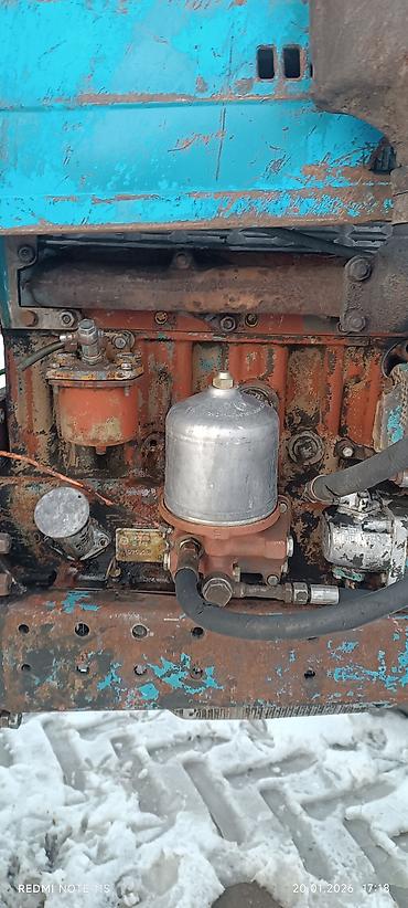 Traktorlar: Traktor MTZ (Belarus) tipli, dörd təkərli, kabinalı. Texniki — 8