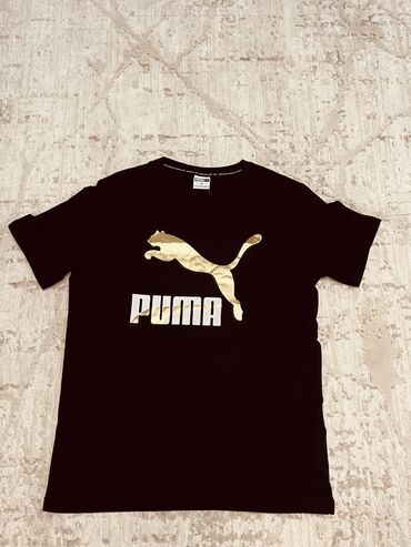 арзан койнок: Эркектердин футболкасы, M (EU 38), Puma, Жаңы, түсү - Кара, Өзү алып кетүү, Акылуу жеткирүү