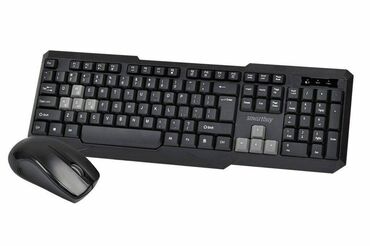 Компьютерные мышки: Клавиатура+мышь Smartbuy ONE черно-серый (SBC-230346AG-KG)