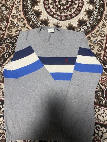 полузамок поло мужской: Мужской свитер U.S. Polo Assn. - Размер: M (указан на бирке) - Цвет