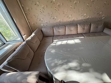 sofa: Угловой диван, C подушками — 4