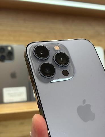 14 pro kabro: IPhone 13 Pro, 128 GB, Sierra Blue, Zəmanət, Simsiz şarj, Face ID — 2