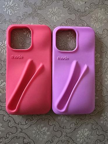 iphone ikis: Iphone 14 pro üçün "rhode" brendinin məhşur kaburası. telefona taxıb — 1