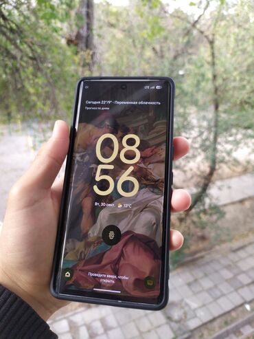pixel чехол: Google Pixel 6 Pro, Колдонулган, 256 ГБ, түсү - Ак, 1 SIM, eSIM