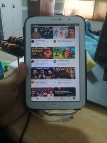 айпад 5 поколения: Планшет, Samsung, 7" - 8", Wi-Fi, Классикалык түсү - Ак