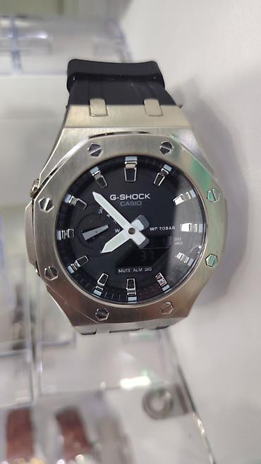 qol saati casio: CASIO G‑SHOCK saatları – GA‑2100/CasiOak seriyası Məhsul təsviri: - — 2