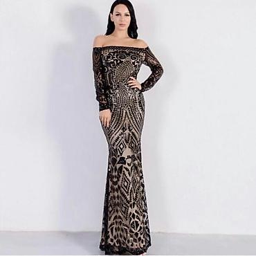 Вечерние платья: Вечернее платье, Длинная модель, M — 3