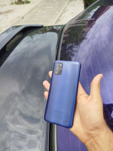 запчасти митсубиси паджеро 2: Samsung Galaxy A03s, 64 GB, rəng - Göy, Barmaq izi
