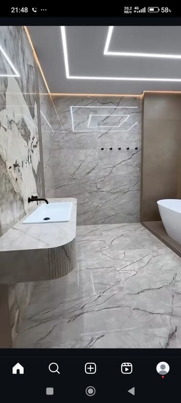 Укладка плитки: Плиточные работы под ключ - Профессиональная укладка керамогранита и — 1