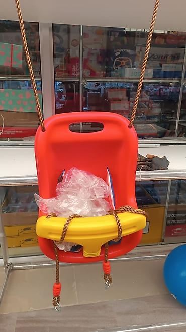 robot itin qiymeti: Uşaq yelləncəyi – təhlükəsizlik kəməri və qoruyucu ön barmaqlıqla - — 2