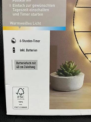 ormar za igracke: LED držač za fotografije LIVARNO home – zidna dekoracija sa toplim — 6